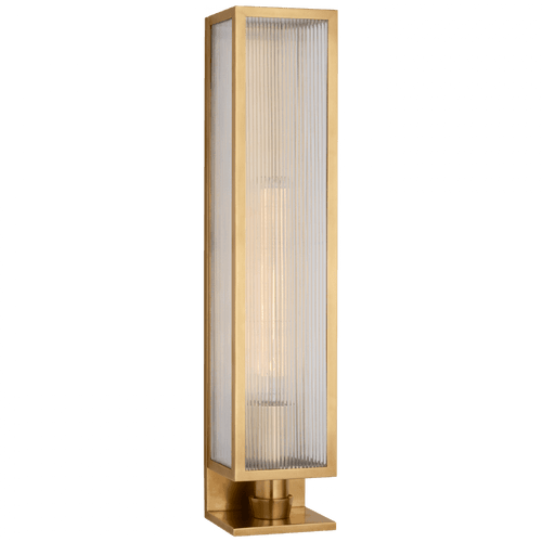 Visual Comfort & Co. Signature Collection York 24" Single Box Sconce, Visual Comfort & Co. Signature Collection BBL 2181SB-CRB D6A04 