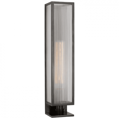 Visual Comfort & Co. Signature Collection York 24" Single Box Sconce, Visual Comfort & Co. Signature Collection BBL 2181BZ-CRB D95RE 
