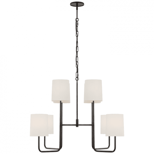 Visual Comfort & Co. Signature Collection Go Lightly Extra Large Two Tier Chandelier, Visual Comfort & Co. Signature Collection BBL 5083BZ-L D95UQ 