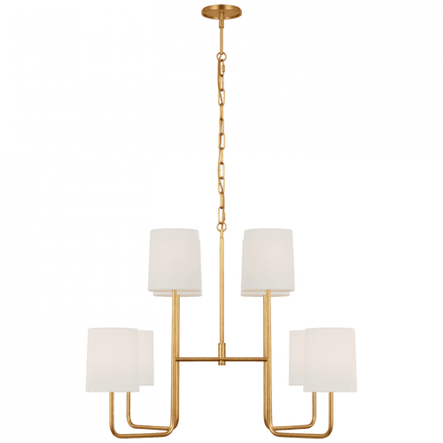 Visual Comfort & Co. Signature Collection Go Lightly Extra Large Two Tier Chandelier, Visual Comfort & Co. Signature Collection BBL 5083G-L D6AZH 