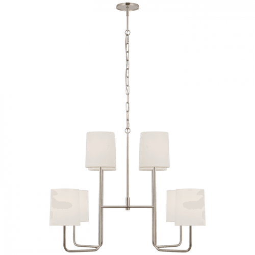 Visual Comfort & Co. Signature Collection Go Lightly Extra Large Two Tier Chandelier, Visual Comfort & Co. Signature Collection BBL 5083PN-L D93UT 