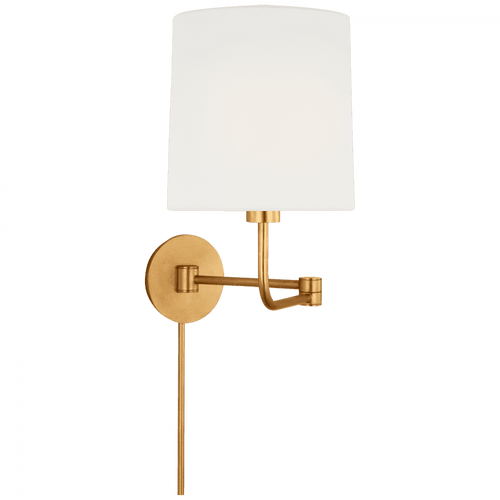 Visual Comfort & Co. Signature Collection Go Lightly Swing Arm Wall Light, Visual Comfort & Co. Signature Collection BBL 2095G-L D96RY 