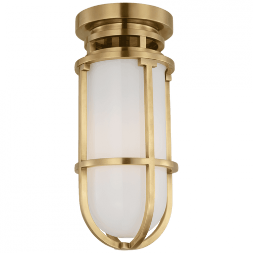 Visual Comfort & Co. Signature Collection Gracie Tall Flush Mount, Visual Comfort & Co. Signature Collection CHC 4485AB-WG D95TQ 