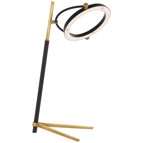 Visual Comfort & Co. Signature Collection Mistral Medium Ring Lamp, Visual Comfort & Co. Signature Collection IKF 3435HAB/BLK D94UG 