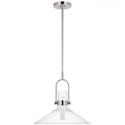 Visual Comfort & Co. Signature Collection Larkin 18" Empire Pendant, Visual Comfort & Co. Signature Collection IKF 5451PN-CG D96QR 