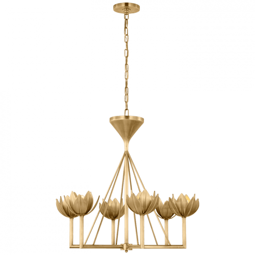 Visual Comfort & Co. Signature Collection Alberto Small Low Ceiling Chandelier, Visual Comfort & Co. Signature Collection JN 5007AB D6C06 