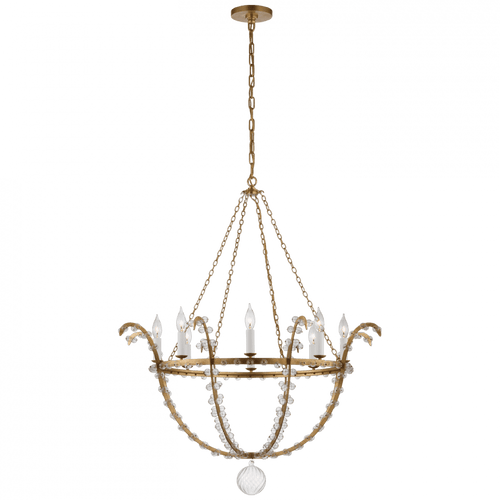 Visual Comfort & Co. Signature Collection Alonzo Large Chandelier, Visual Comfort & Co. Signature Collection JN 5150G/CG D94UQ 