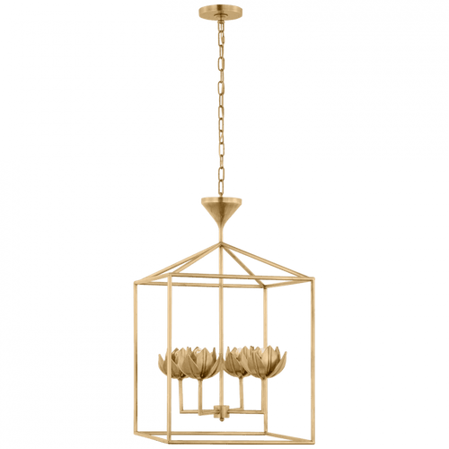 Visual Comfort & Co. Signature Collection Alberto Medium Open Cage Lantern, Visual Comfort & Co. Signature Collection JN 5302AB D93V6 