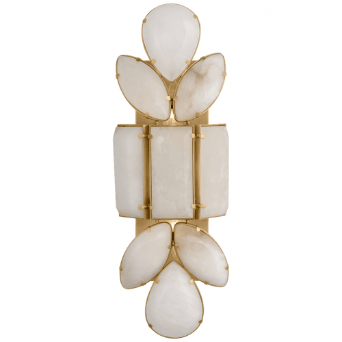 Visual Comfort & Co. Signature Collection Lloyd Large Jeweled Sconce, Visual Comfort & Co. Signature Collection KS 2017SB-ALB D95RY 