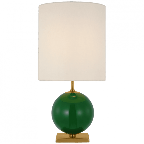Visual Comfort & Co. Signature Collection Elsie Small Table Lamp, Visual Comfort & Co. Signature Collection KS 3013GRN-L D95RX 