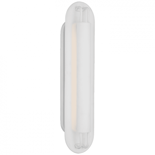 Visual Comfort & Co. Signature Collection Teline 24" Oval Sconce, Visual Comfort & Co. Signature Collection KW 2506WHT D6AY6 