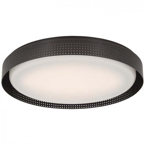Visual Comfort & Co. Signature Collection Precision 18" Round Flush Mount, Visual Comfort & Co. Signature Collection KW 4082BZ-WG D96U0 