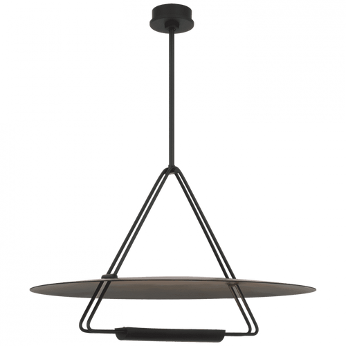 Visual Comfort & Co. Signature Collection Teline 30" Round Chandelier, Visual Comfort & Co. Signature Collection KW 5105BLK D93TW 