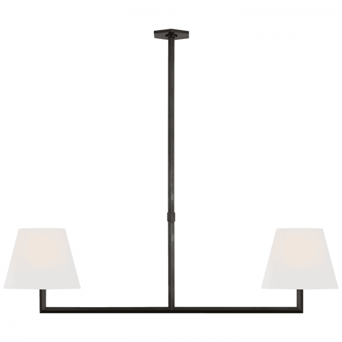 Visual Comfort & Co. Signature Collection Olivier 65" Linear Chandelier, Visual Comfort & Co. Signature Collection PCD 5002BZ-L D93U2 