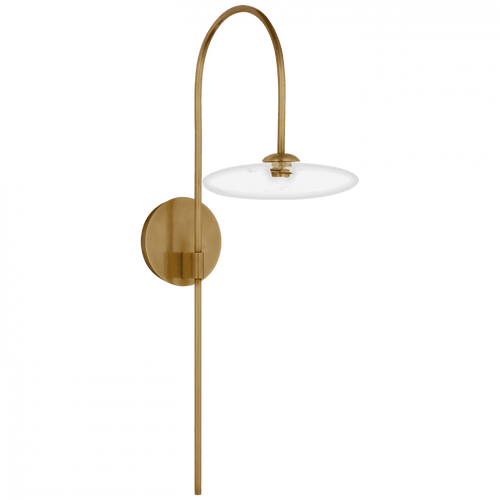 Visual Comfort & Co. Signature Collection Calvino Arched Single Sconce, Visual Comfort & Co. Signature Collection S 2692HAB-CG D95RK 