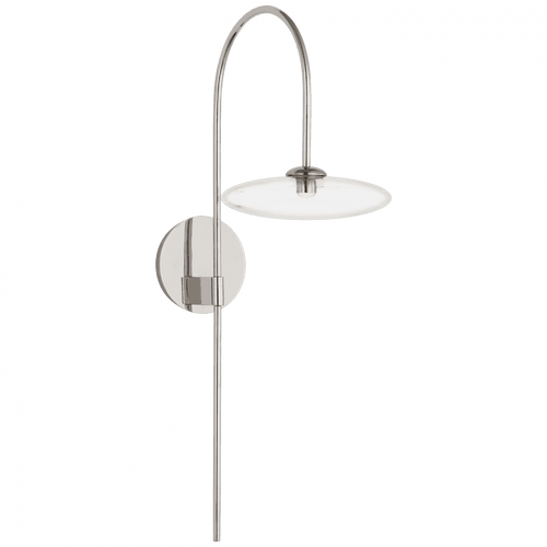 Visual Comfort & Co. Signature Collection Calvino Arched Single Sconce, Visual Comfort & Co. Signature Collection S 2692PN-CG D97QE 