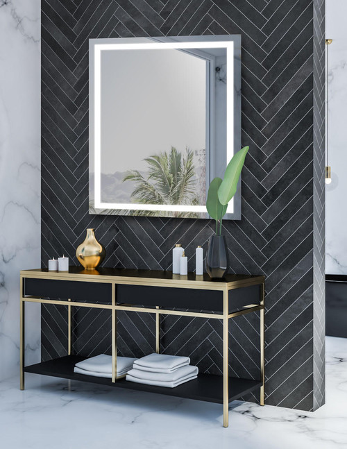 Electric Mirror Integrity Lighted Mirror, Forward-Phase Dimming Technology, Integrated LED, Clear, 36"H x 24"W x 1.75"D (INT-2436 YUU6011Y26) 