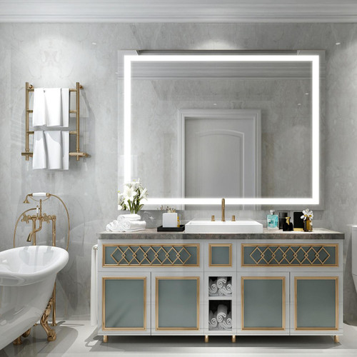 Electric Mirror Integrity Lighted Mirror, Forward-Phase Dimming Technology, Integrated LED, Clear, 42"H x 54"W x 1.75"D (INT-5442 YUU6011Y2E) 