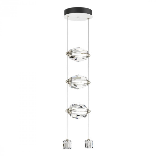 Hubbardton Forge Gatsby Pendant, 9-Light, LED, White, 9.2"W (139058-LED-STND-02-CR 5Z5XUL) 