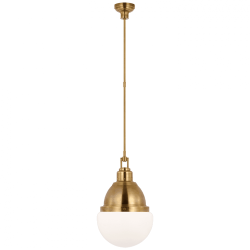 Visual Comfort & Co. Signature Collection Bernard 14" Pendant, Visual Comfort & Co. Signature Collection AL 5050HAB-WG D97RC 