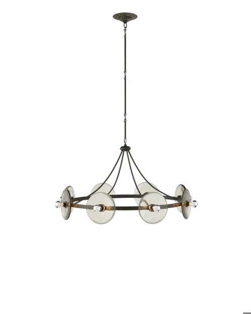 Currey and Company Circumstellar Disc Chandelier 