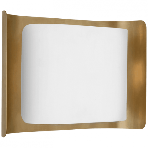 Visual Comfort & Co. Signature Collection Penumbra 10" Wide Sconce, Visual Comfort & Co. Signature Collection WS 2071HAB/WHT D98RA 