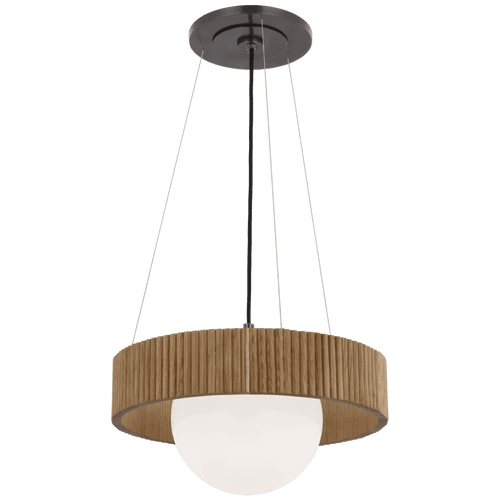 Visual Comfort & Co. Signature Collection Arena 18" Ring and Globe Chandelier, Visual Comfort & Co. Signature Collection WS 5000BZ/NO-WG D98RG 