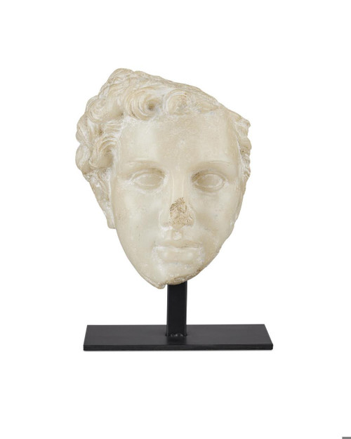 Currey and Company Greek Princess Head Fragment 