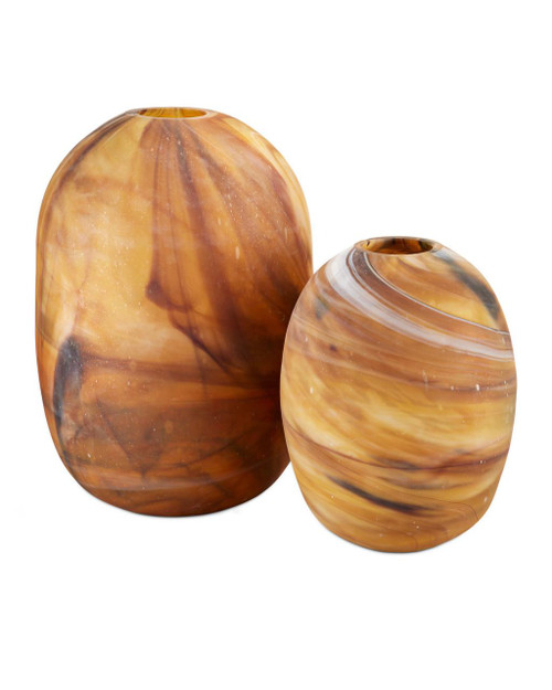 Currey and Company Desert Storm Vase, Set of 2 