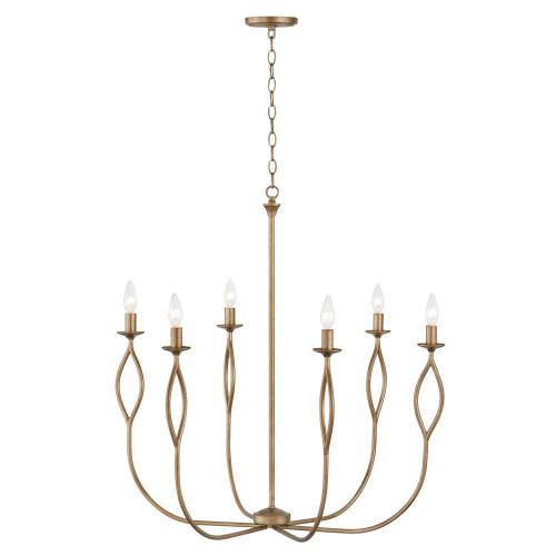 Capital Cohen Chandelier, Mystic Luster, 30.5"W 