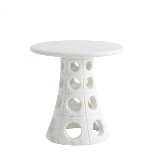Global Views Taper Circle Side Table 