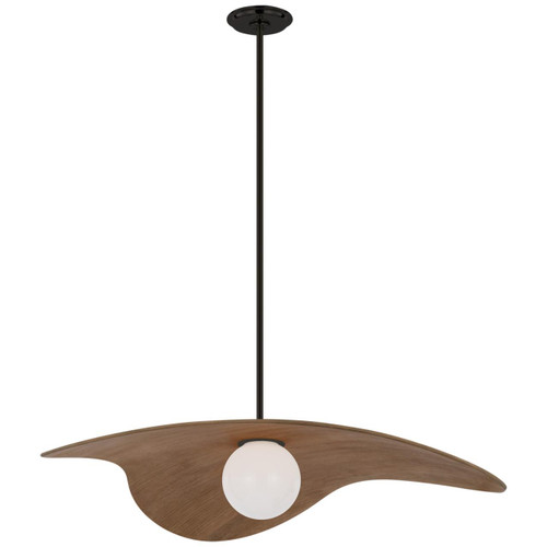 Visual Comfort & Co. Signature Collection Mahalo 35" Tri Pendant, Visual Comfort & Co. Signature Collection WS 5048BZ-NO D9AMF 