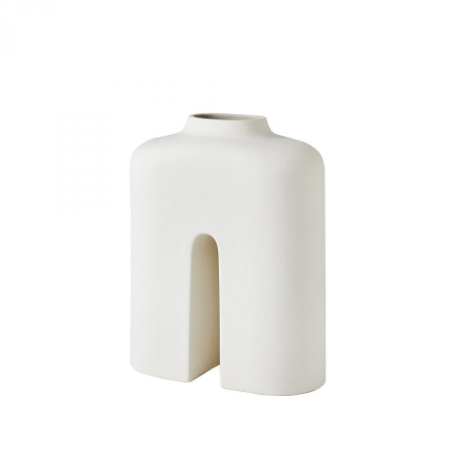Global Views Guardian Large White/Cream Vase 
