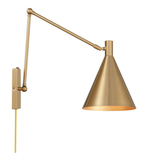 Savoy House Pharos 1-Light Adjustable Wall Sconce in Noble Brass by Breegan Jane, Savoy House 9-8006CP-1-127 ALYKK 