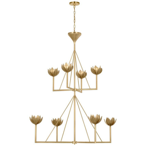 Visual Comfort & Co. Signature Collection Alberto Large Two Tier Chandelier, Visual Comfort & Co. Signature Collection JN 5006AB D97R2 
