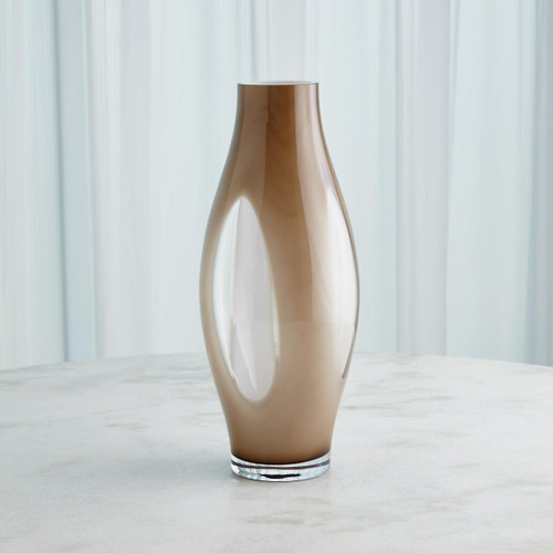 Global Views Fly Through Large Topaz Vase 