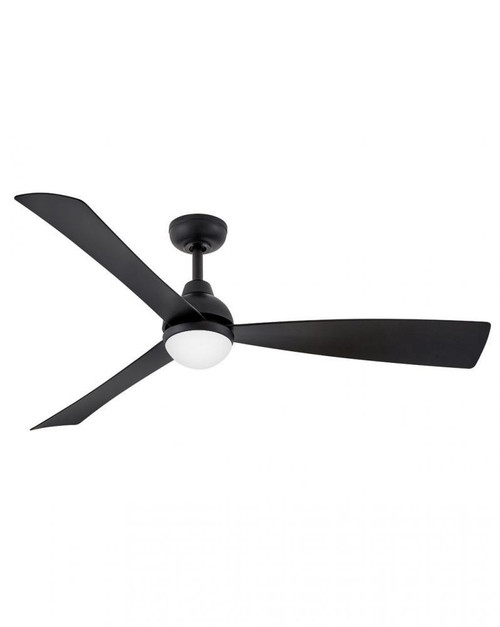 Hinkley Una 56" LED Fan Matte Black 