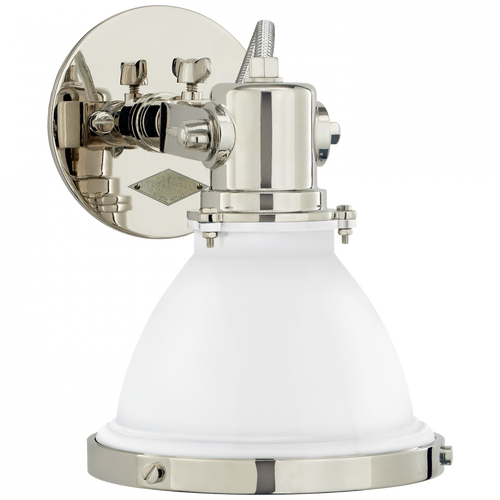 Ralph Lauren Fulton Polished Nickel Small Sconce 