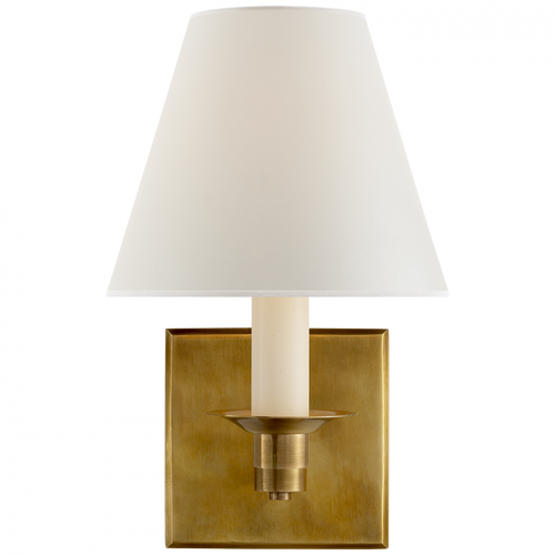 Ralph Lauren Evans Single Arm Sconce - Natural Brass 