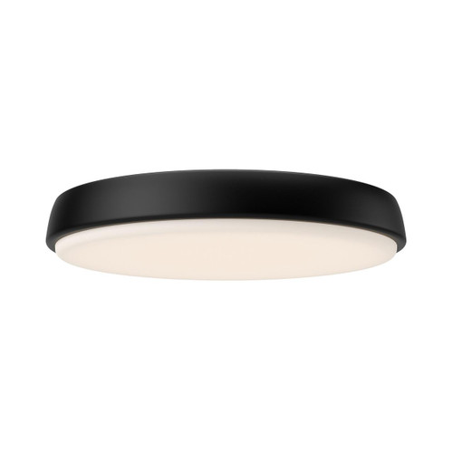 Alora Lighting Laval 15-in Matte Black LED Flush Mount 