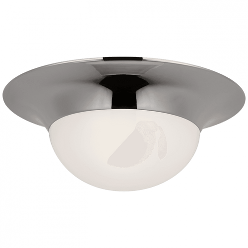 Visual Comfort & Co. Signature Collection Cluny 18" Flush Mount, Visual Comfort & Co. Signature Collection PCD 4001PN-WG D9DN3 