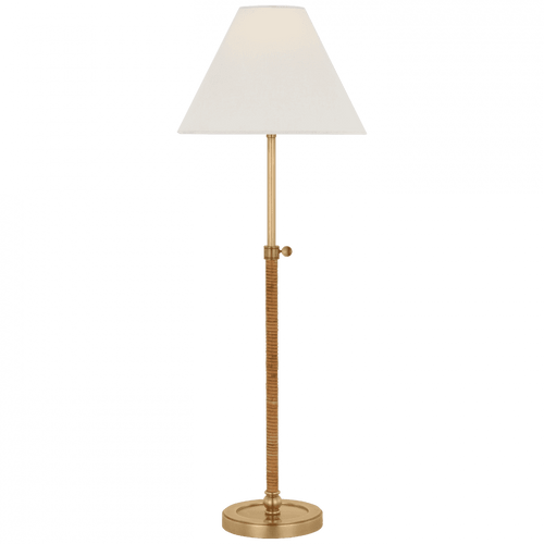 Visual Comfort & Co. Signature Collection Basden 30" Adjustable Buffet Lamp, Visual Comfort & Co. Signature Collection CHA 8081AB/NRT-L DD6FT 