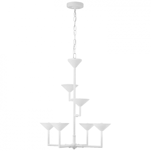 Visual Comfort & Co. Signature Collection Eleanor 30" Chandelier, Visual Comfort & Co. Signature Collection JN 5170PW D9CMA 