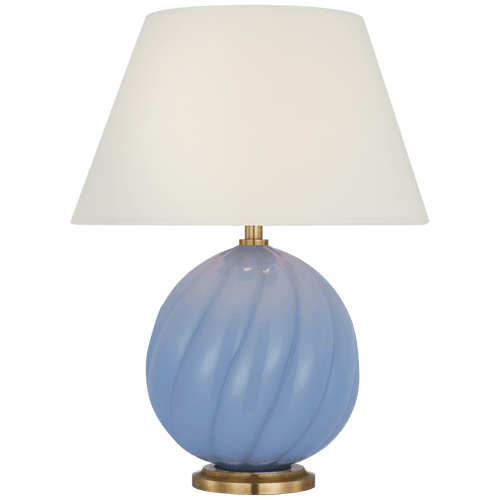 Visual Comfort & Co. Signature Collection Talia 13" Cordless Accent Lamp, Visual Comfort & Co. Signature Collection JN 3109BLU-L-CL D9CME 