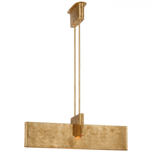 Visual Comfort & Co. Signature Collection Lotura 36" Intersecting Linear Pendant, Visual Comfort & Co. Signature Collection KW 5446MGD D9CMY 