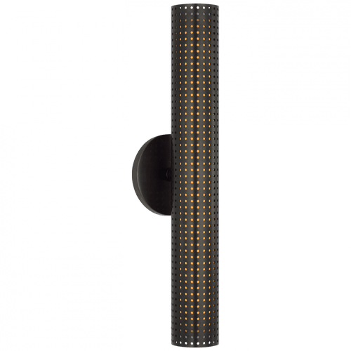 Visual Comfort & Co. Signature Collection Precision 18" Bullet Sconce, Visual Comfort & Co. Signature Collection KW 2065BZ-WG D9CN2 