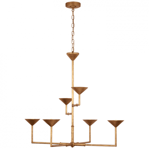 Visual Comfort & Co. Signature Collection Eleanor 47" Chandelier, Visual Comfort & Co. Signature Collection JN 5172AGL DD7EA 