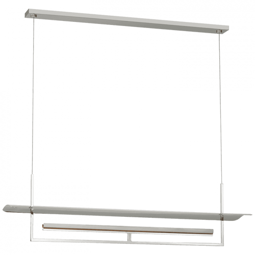 Visual Comfort & Co. Signature Collection Tristan 54" Reflector Linear Chandelier, Visual Comfort & Co. Signature Collection IKF 5140PN DD7FU 