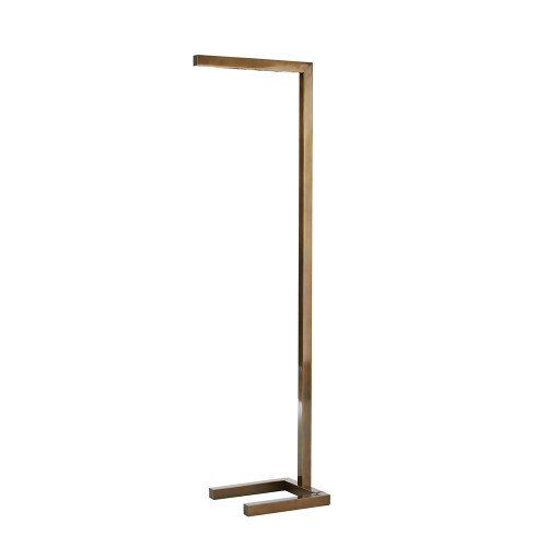 Salford Floor Lamp, 1-Light, Vintage Brass, 52"H (79157 3FR5W)