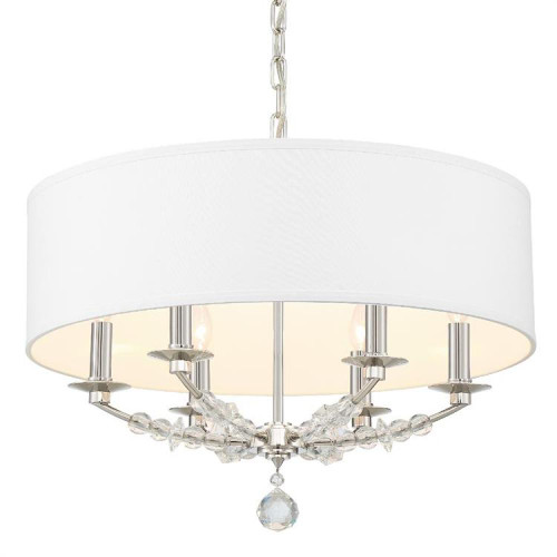 Mirage Chandelier - Polished Nickel 18.5"H